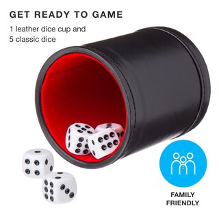 Foto 2 | Juego De Dados Con Dice Shaker Cup Brybelly Para Juegos De Casino - Venta Internacional.