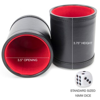 Foto 6 | Juego De Dados Con Dice Shaker Cup Brybelly Para Juegos De Casino - Venta Internacional.