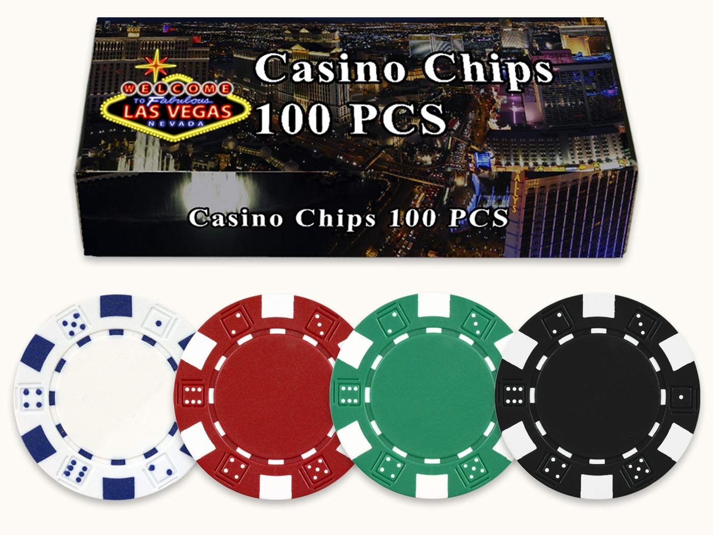 Foto 3 pulgar | Fichas De Póker Da Vinci 100 De 11,5 G En Caja De Regalo De Las Vegas - Venta Internacional.