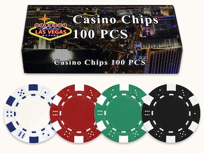 Foto 2 | Fichas De Póker Da Vinci 100 De 11,5 G En Caja De Regalo De Las Vegas - Venta Internacional.