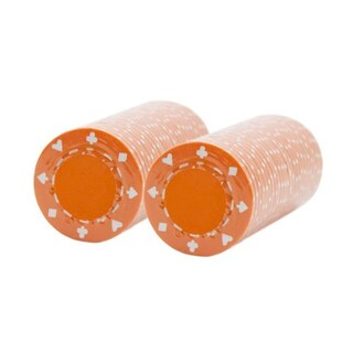 Foto 4 | Juego De 50 Fichas De Póquer Brybelly 50 Suit, 11,5 G (naranja) - Venta Internacional.
