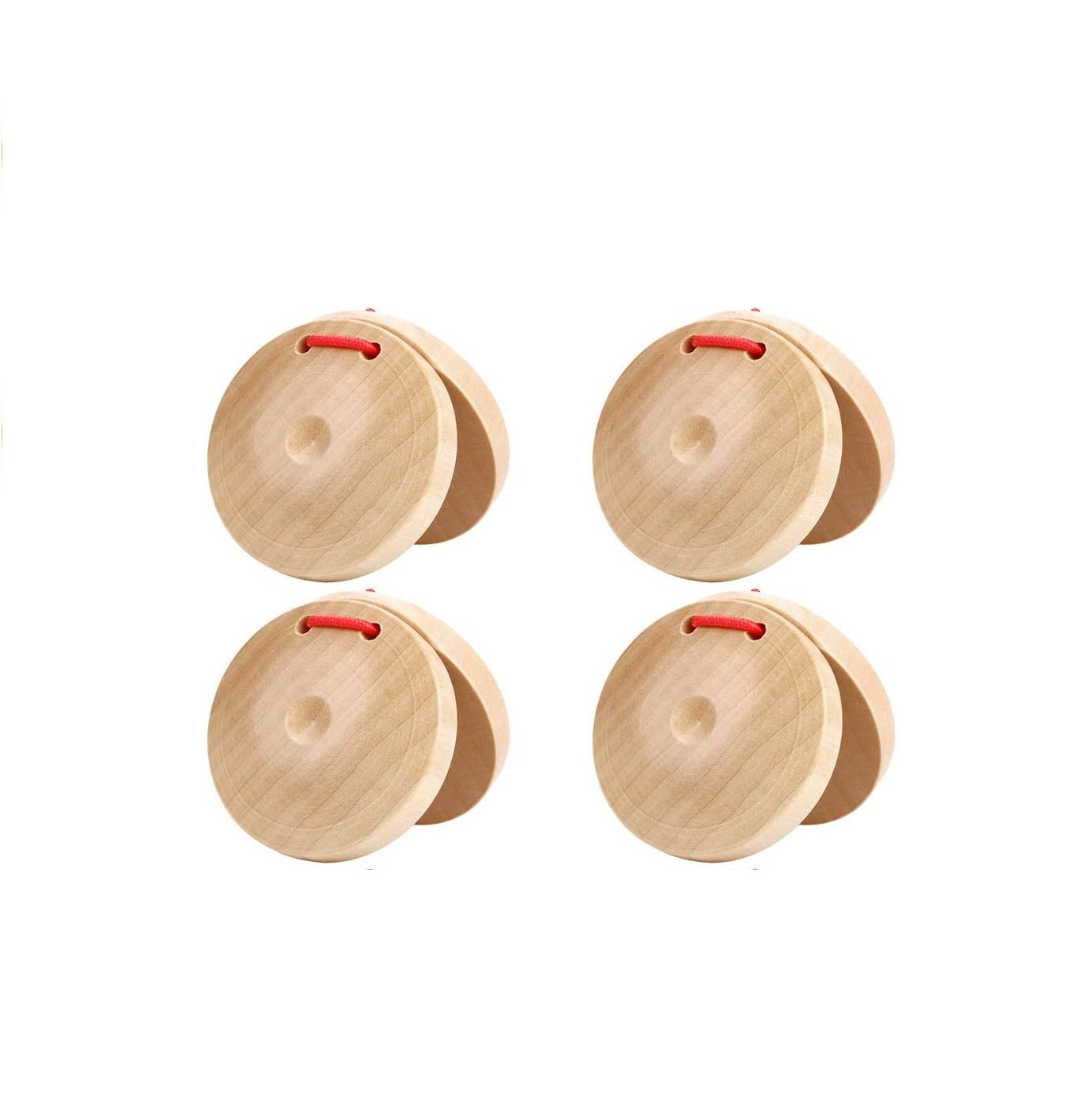 Foto 2 pulgar | Venta Internacional - Castañuelas Jieyou Wooden 4 Piezas para Niños