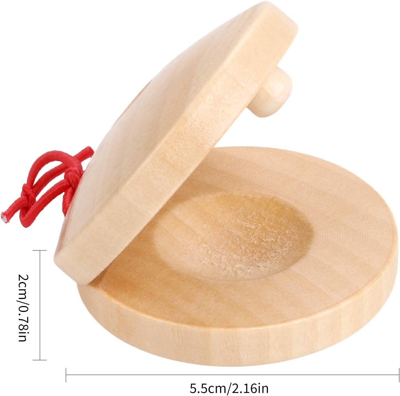 Foto 3 pulgar | Venta Internacional - Castañuelas Jieyou Wooden 4 Piezas para Niños