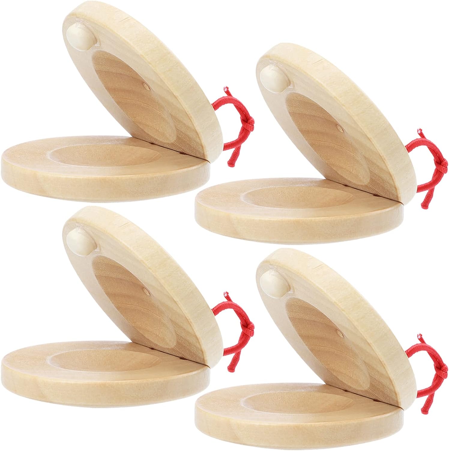 Venta Internacional - Castañuelas Jieyou de Madera 2 Pares