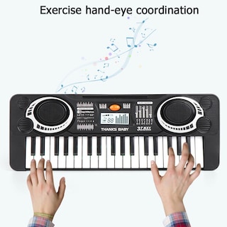 Foto 4 | Teclado Infantil Toy Electronic Piano Baby Piano De 37 Teclas - Venta Internacional.