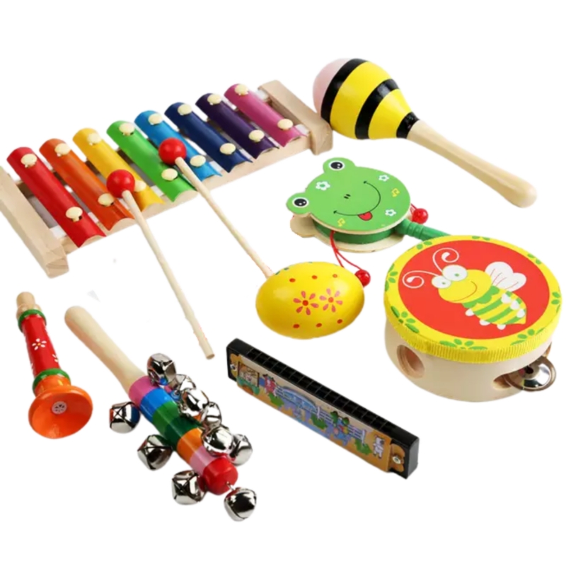 Foto 3 pulgar | Set Didáctico Toy Montessori De 8 Instrumentos Musicales - Venta Internacional.