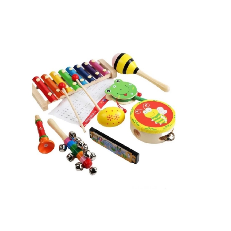 Kit Musical Game 8 Instrumentos Para Niños Y Niñas - Venta Internacional.