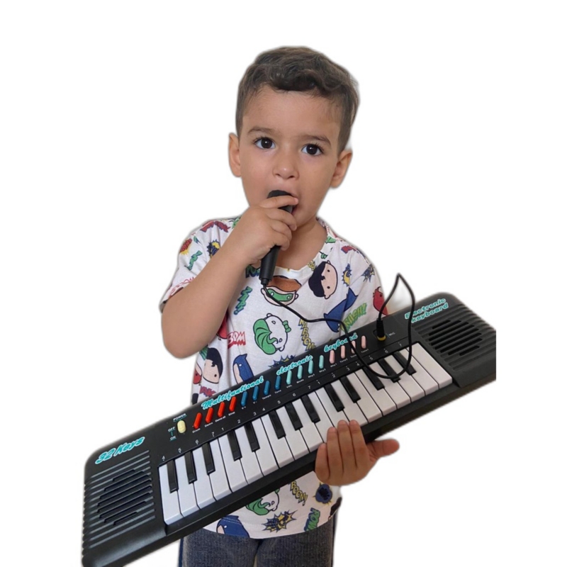 Foto 2 pulgar | Piano Con Teclado Musical Para Niños Con Micrófono, 32 Teclas, Más De 3 Años - Venta Internacional.