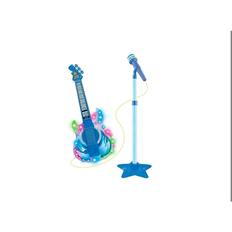 Guitarra Musical De Juguete Y Micrófono De Karaoke Para Niños - Venta Internacional.