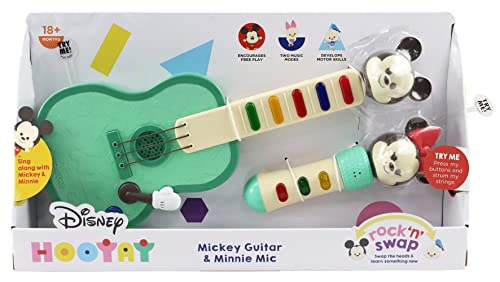 Foto 2 pulgar | Guitarra Musical Disney Hooyay Mickey Mouse Con Minnie Micropho - Venta Internacional.