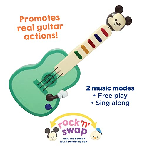 Foto 5 pulgar | Guitarra Musical Disney Hooyay Mickey Mouse Con Minnie Micropho - Venta Internacional.