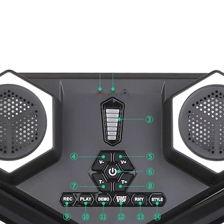 Foto 3 | Batería Electrónica Digital con Pedales Bluetooth - Venta Internacional