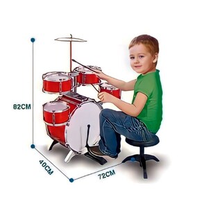 Foto 4 | Kit De Baterías Cdztar Children's Teaching Con Batería Y Platillos - Venta Internacional.