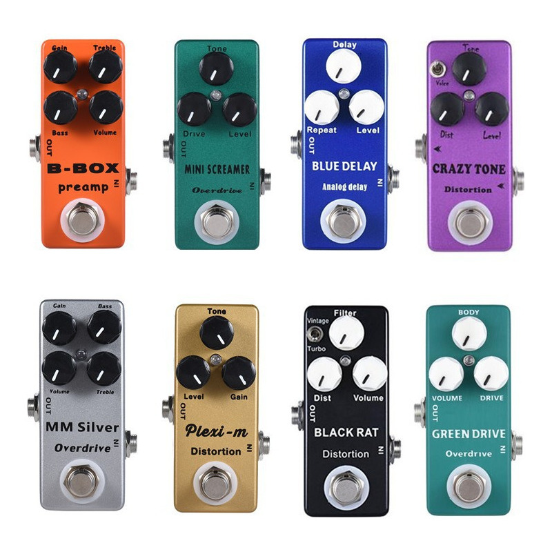 Foto 2 | Pedal De Efectos De Guitarra Mosky Mini Para Instrumentos Musicales - Venta Internacional.