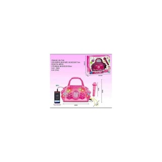 Foto 2 | Funda Tipo Cartera Para Micrófono De Karaoke Para Niñas Con Sonido Mp3 Y Lig - Venta Internacional.