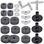 Juego De Accesorios Para Platillos Facmogu 23 Piezas Con Fieltros Para Soporte Para Platillos - Venta Internacional.