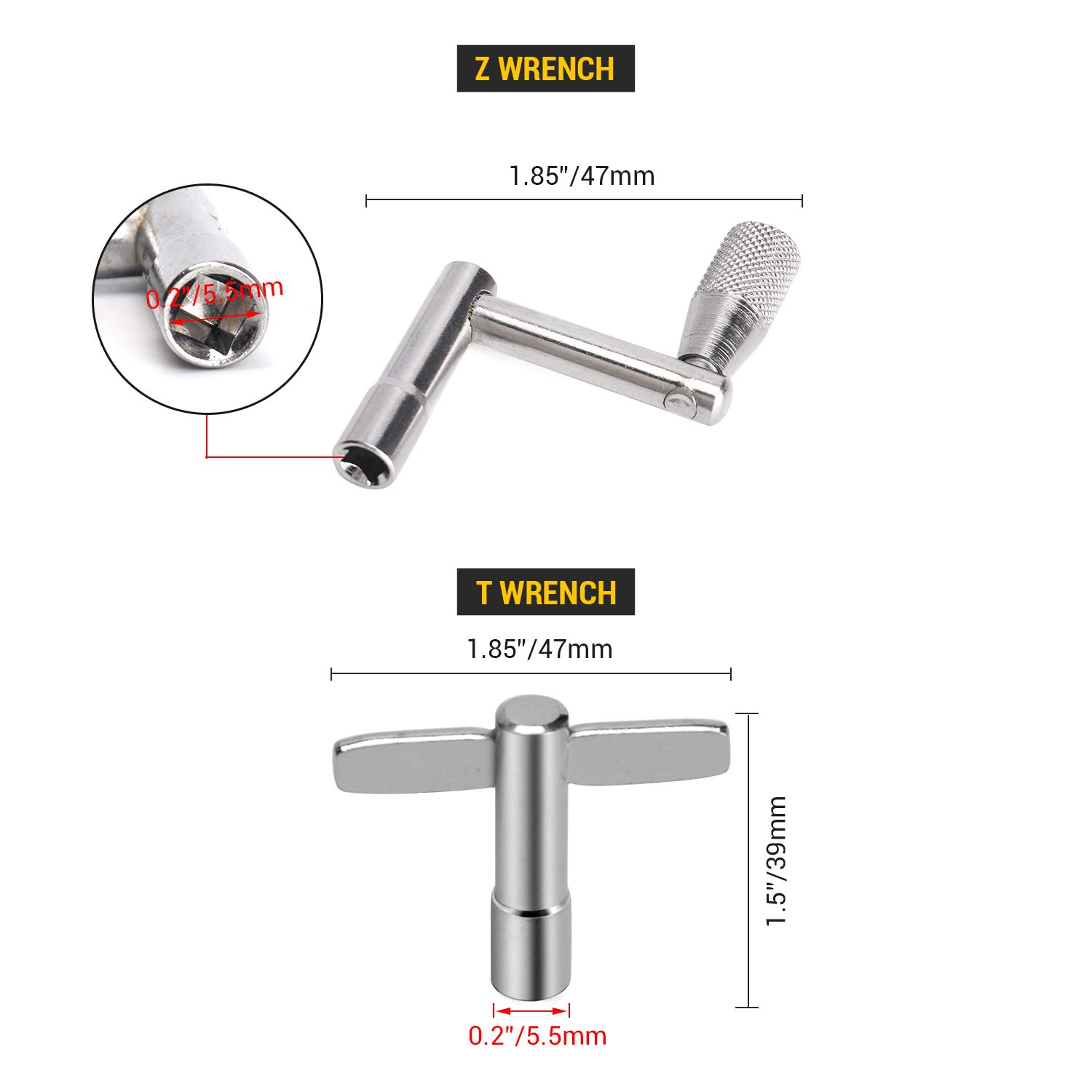 Foto 4 pulgar | Juego De Accesorios Para Platillos Facmogu  23 Piezas  Con Fieltros Para Soporte Para Platillos - Venta Internacional.