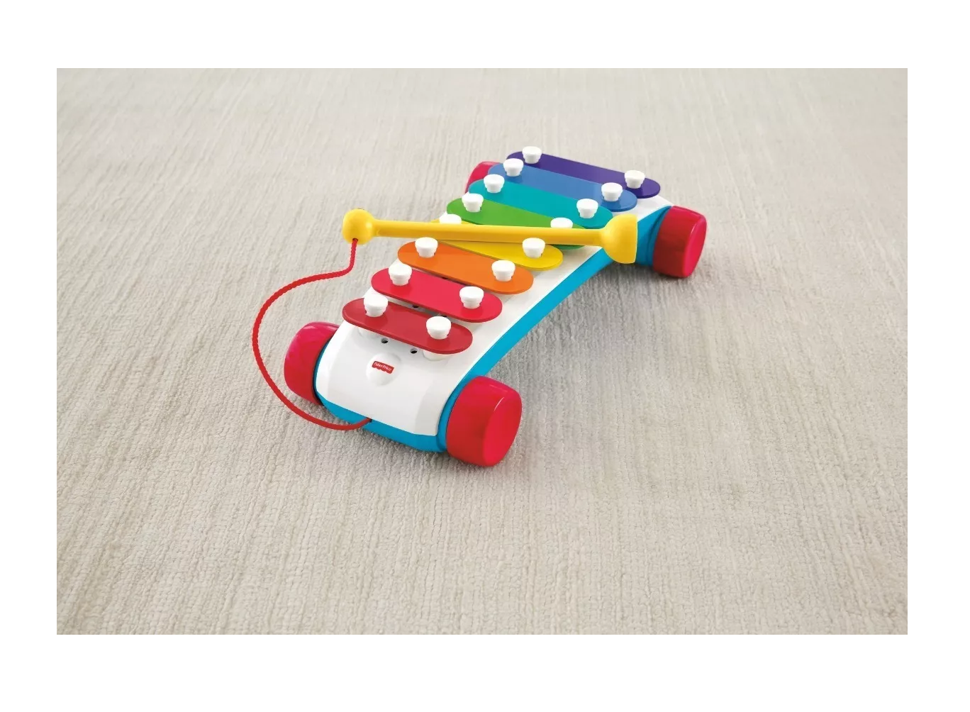 Foto 4 | Juguete Musical Xilófono de Ruedas Fisher-Price color Blanco