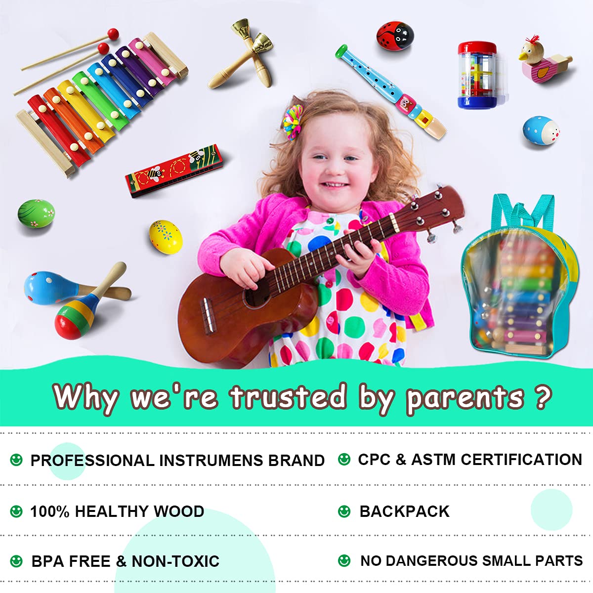 Foto 5 | Venta Internacional-Instrumentos Musicales Looikoos Infantil