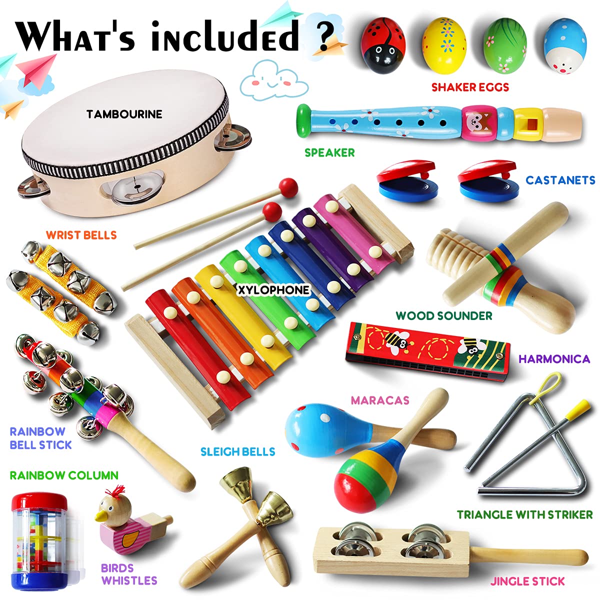 Foto 8 pulgar | Venta Internacional-Instrumentos Musicales Looikoos Infantil