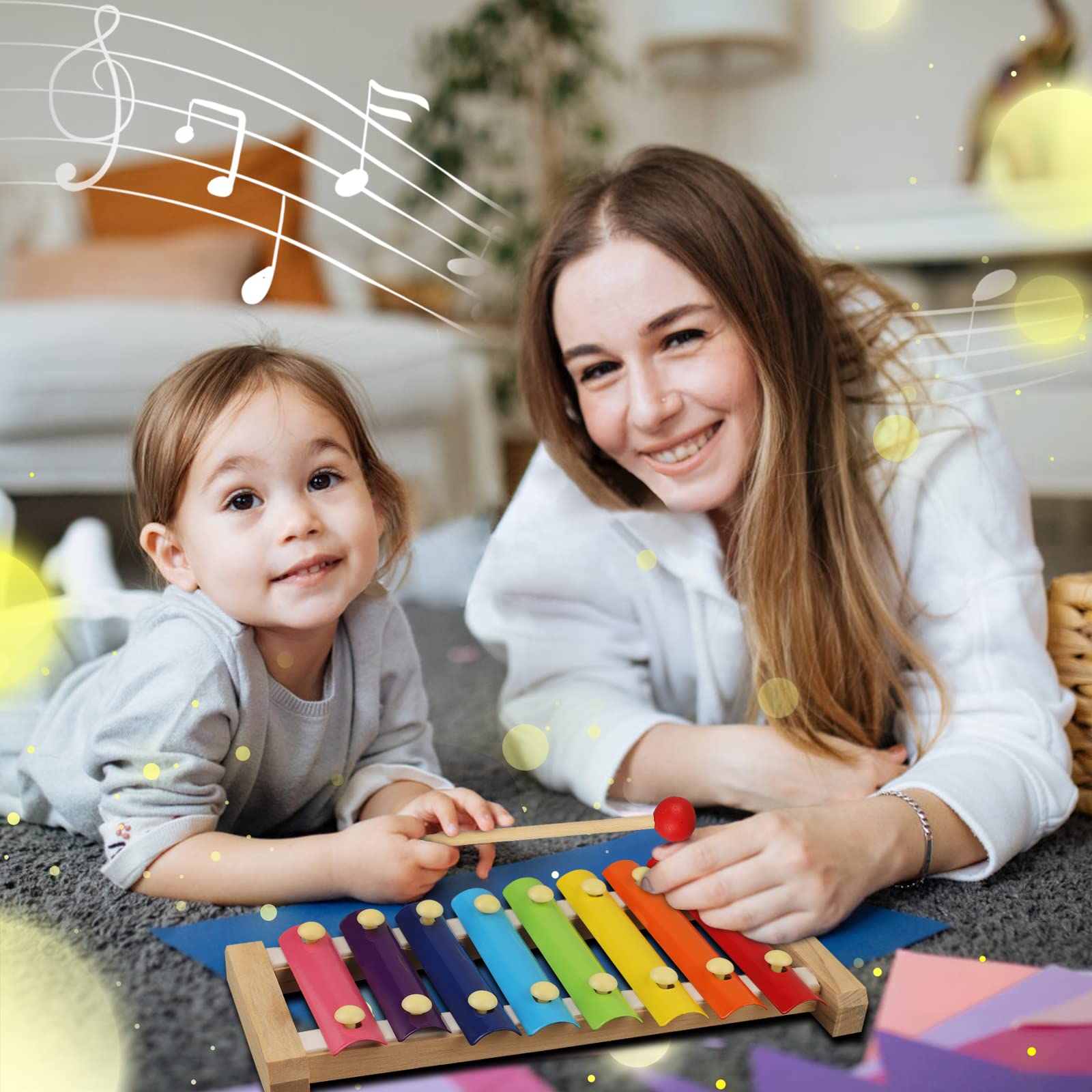 Foto 9 pulgar | Venta Internacional - Instrumentos Musicales Looikoos Set de Percusión de Madera para Niños Pequeños