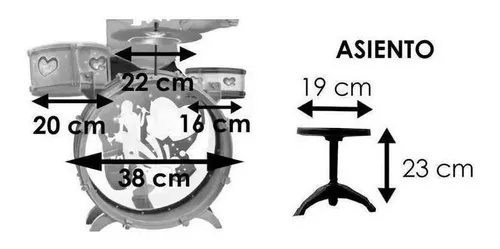 Foto 8 | Batería Musical Infantil Mytoy Fiesta Band