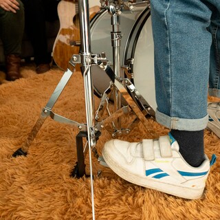 Foto 8 | Batería Acústica Aureal Galax Plateada para Niños
