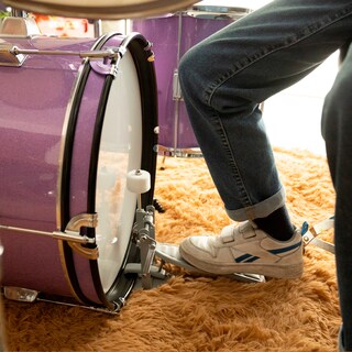 Foto 8 | Batería Acústica Aureal Galax Púrpura para Niños