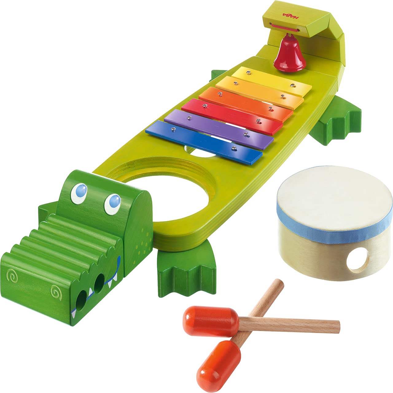 Foto 2 pulgar | Set De Banda Musical Haba Symphony Croc Con 4 Instrumentos De Más De 2 Años - Venta Internacional.