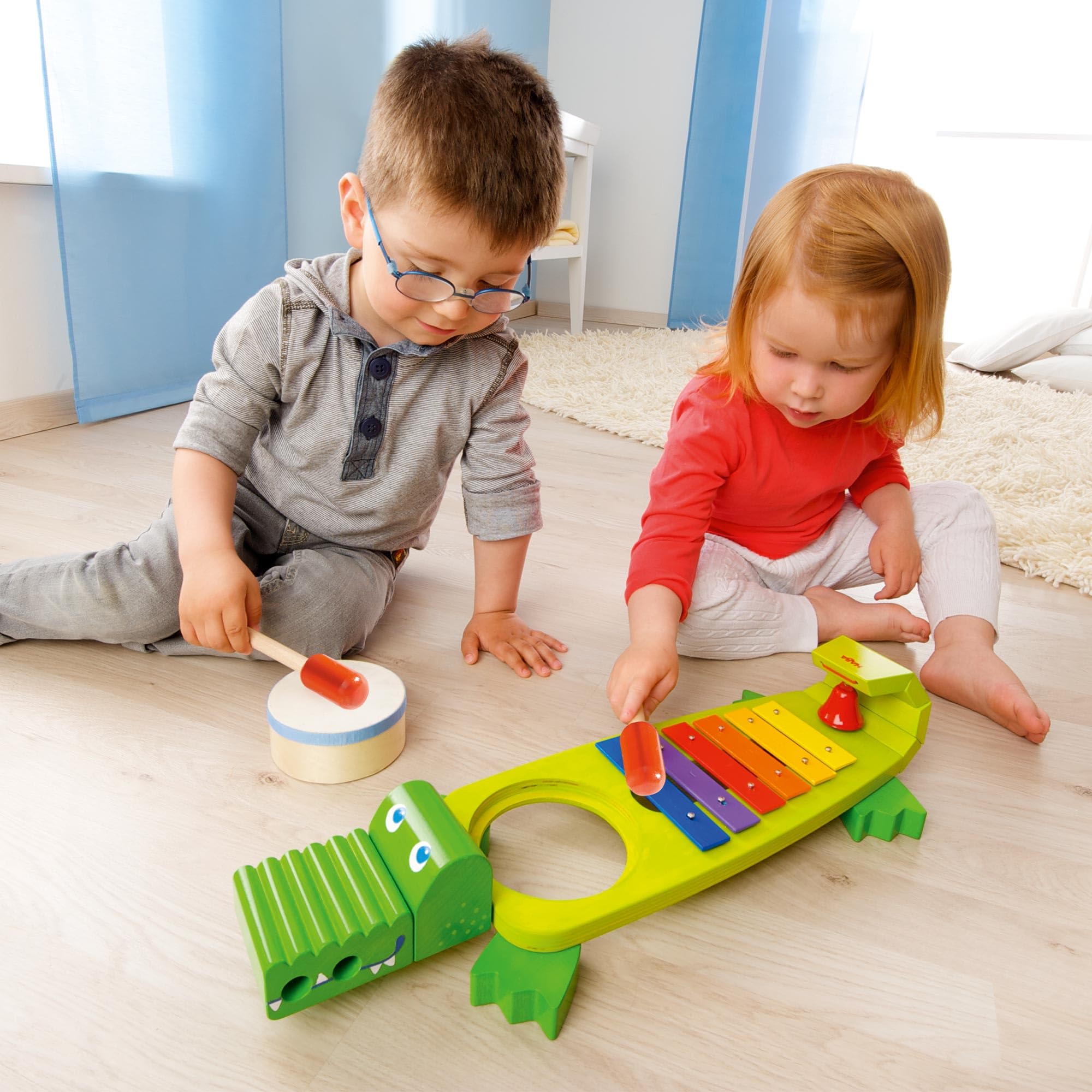 Foto 3 | Set De Banda Musical Haba Symphony Croc Con 4 Instrumentos De Más De 2 Años - Venta Internacional.