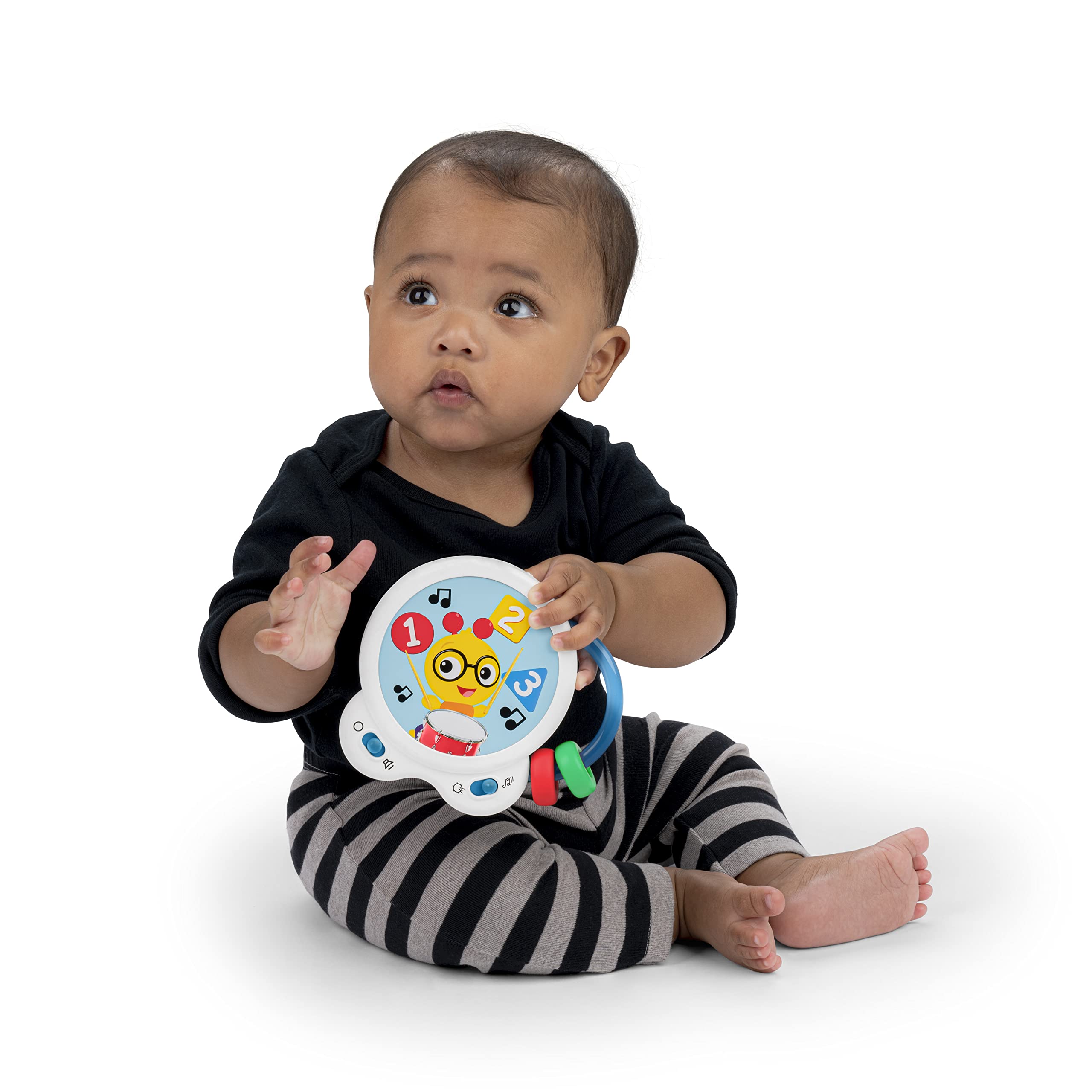 Foto 2 | Tambor De Juguete Musical Baby Einstein Tiny Tempo De Más De 3 Meses Con Abalorio - Venta Internacional.