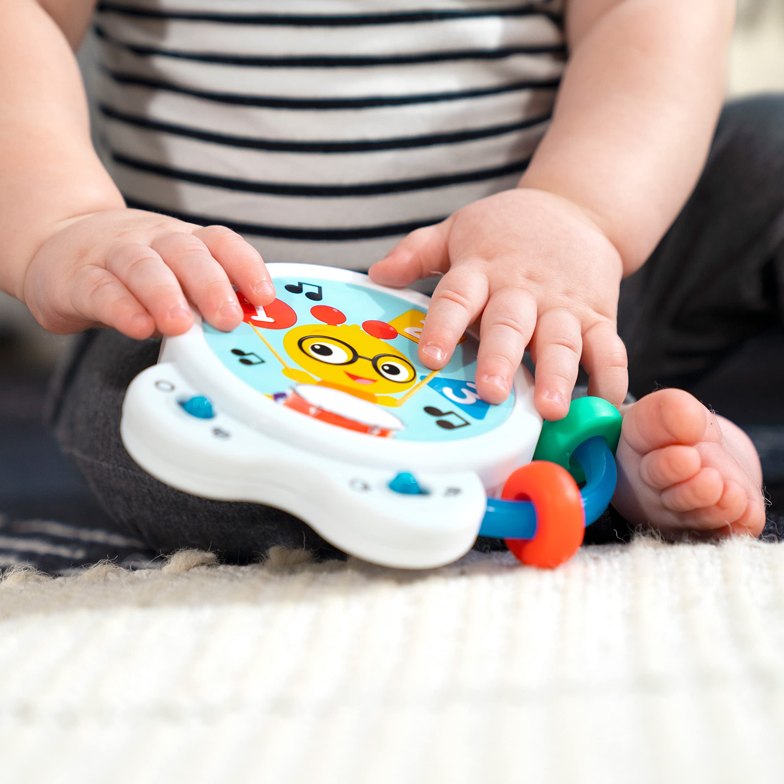 Foto 4 pulgar | Tambor De Juguete Musical Baby Einstein Tiny Tempo De Más De 3 Meses Con Abalorio - Venta Internacional.