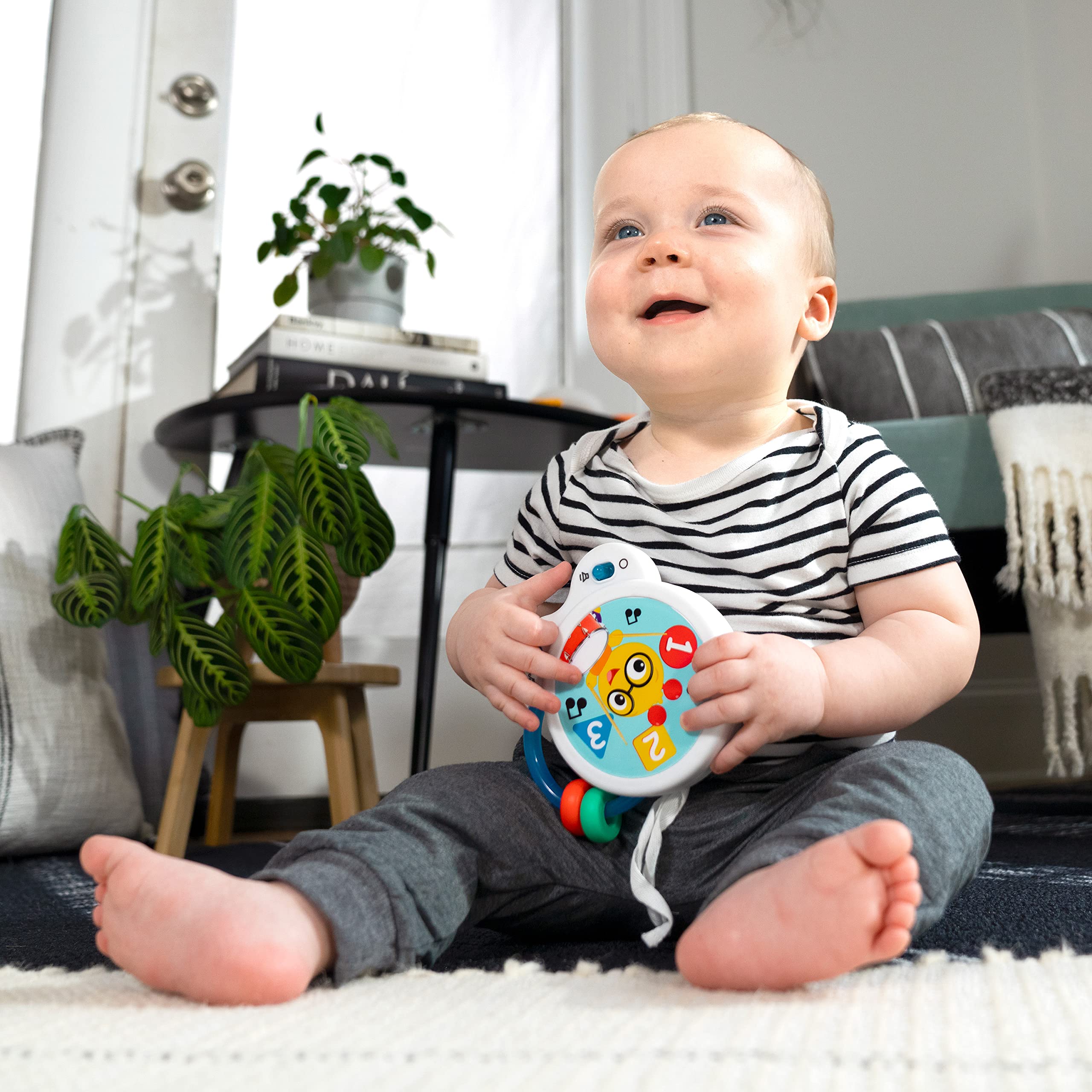 Foto 6 pulgar | Tambor De Juguete Musical Baby Einstein Tiny Tempo De Más De 3 Meses Con Abalorio - Venta Internacional.