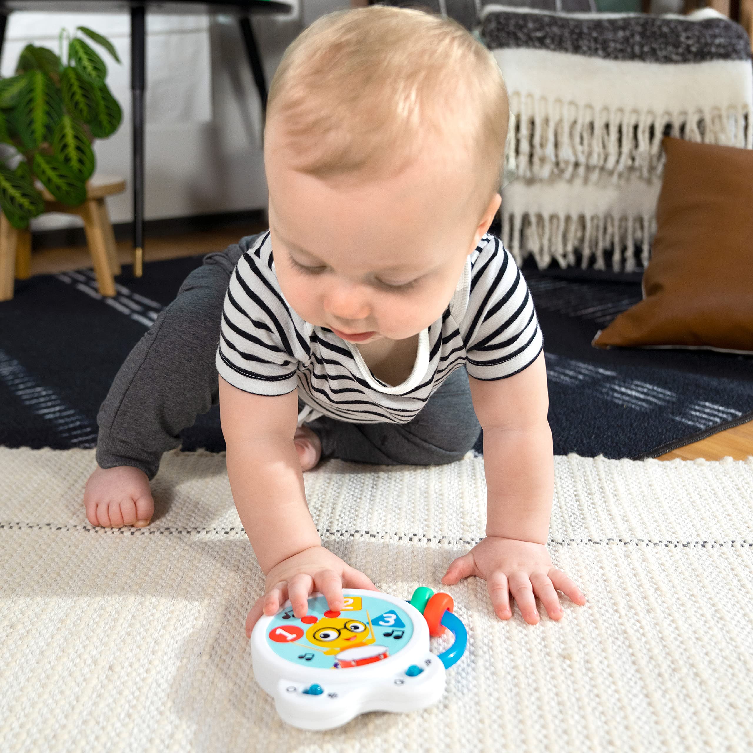 Foto 7 pulgar | Tambor De Juguete Musical Baby Einstein Tiny Tempo De Más De 3 Meses Con Abalorio - Venta Internacional.