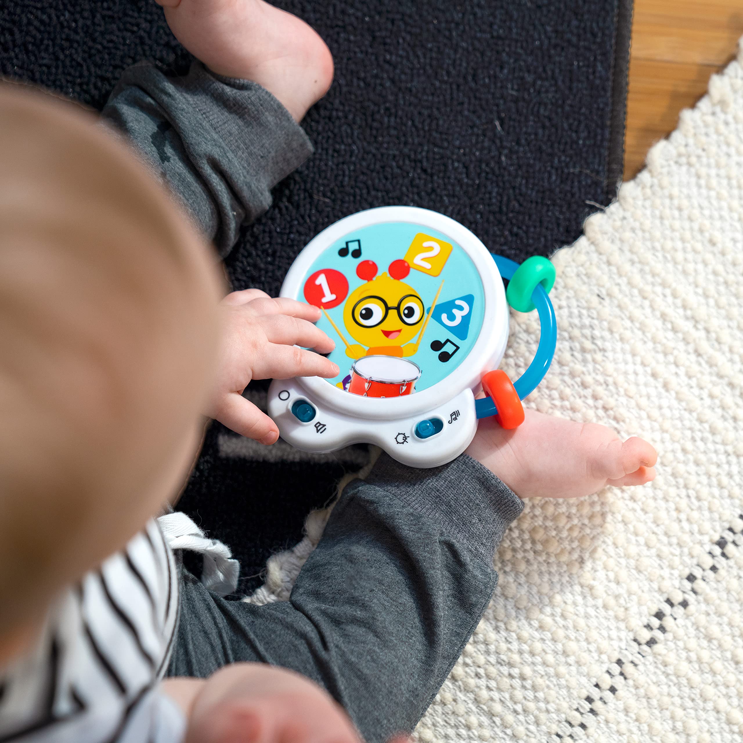 Foto 8 pulgar | Tambor De Juguete Musical Baby Einstein Tiny Tempo De Más De 3 Meses Con Abalorio - Venta Internacional.