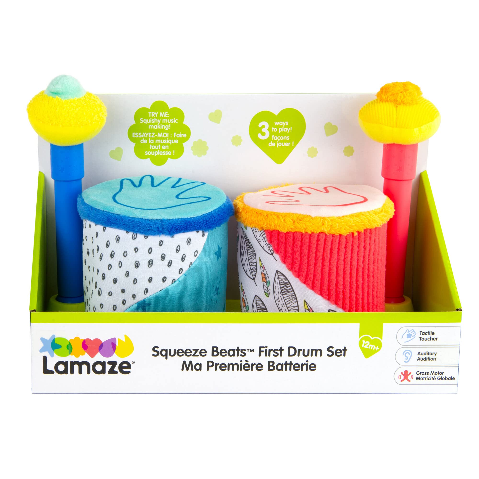 Foto 8 pulgar | Juguete Sensorial Para Bebés Lamaze Squeeze Beats First Drum Set - Venta Internacional.