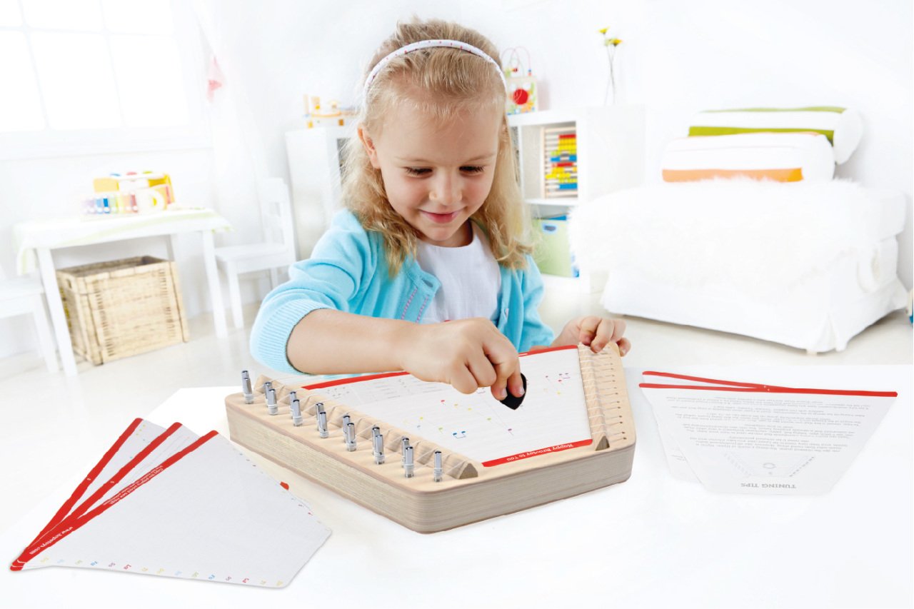 Foto 3 pulgar | Instrumento Musical Con Forma De Arpa Happy Harp De Madera Para Niños - Venta Internacional.