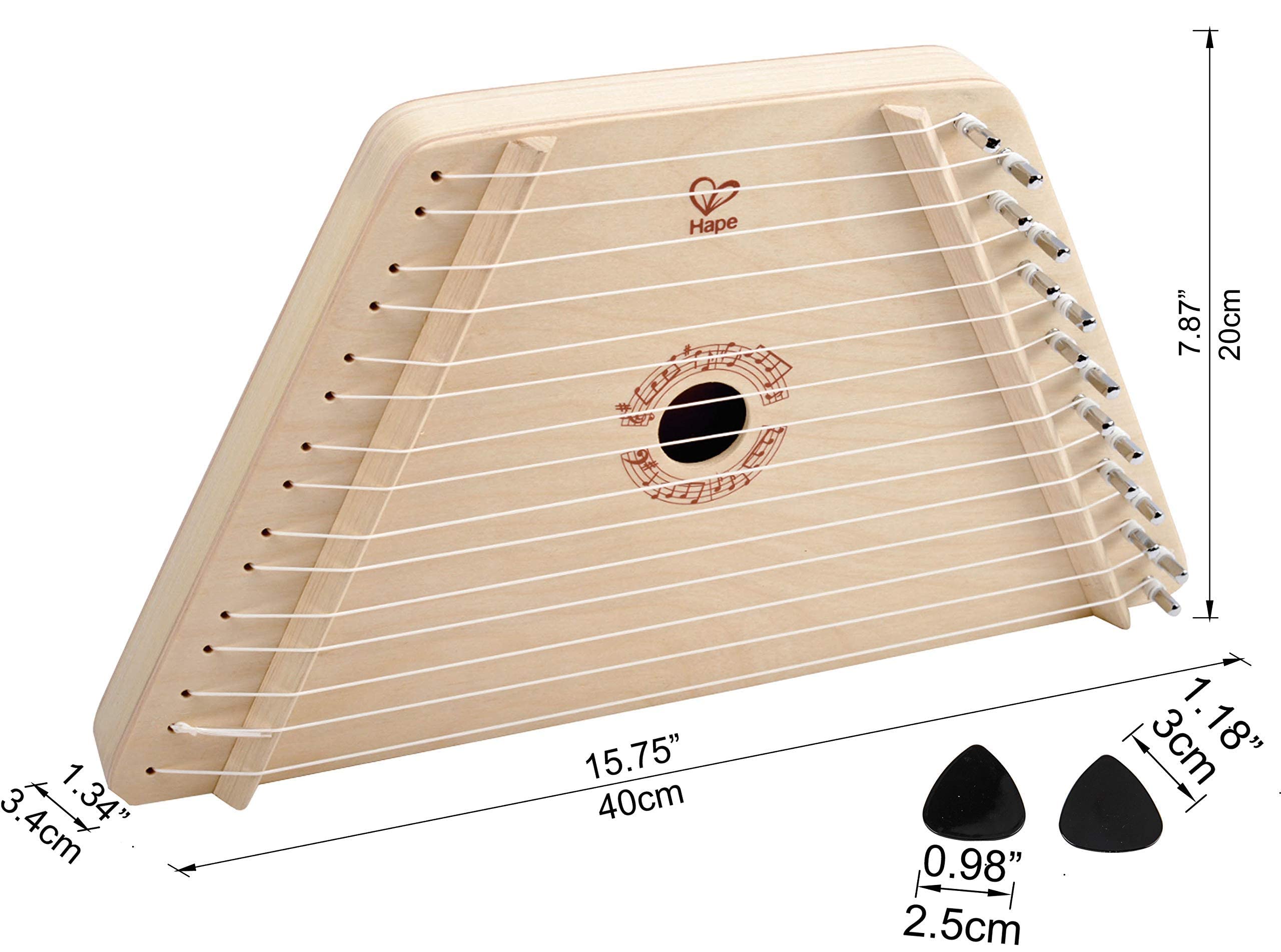 Foto 4 pulgar | Instrumento Musical Con Forma De Arpa Happy Harp De Madera Para Niños - Venta Internacional.