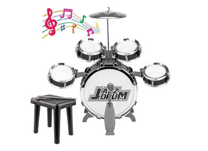 Foto 1 | Xtellar Kit Batería De Juguete Musical Infantil - ¡despierta La Estrella De Rock Dentro De Tu Niño!