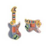 Guitarra Eléctrica con Piano Multicolor para Niños