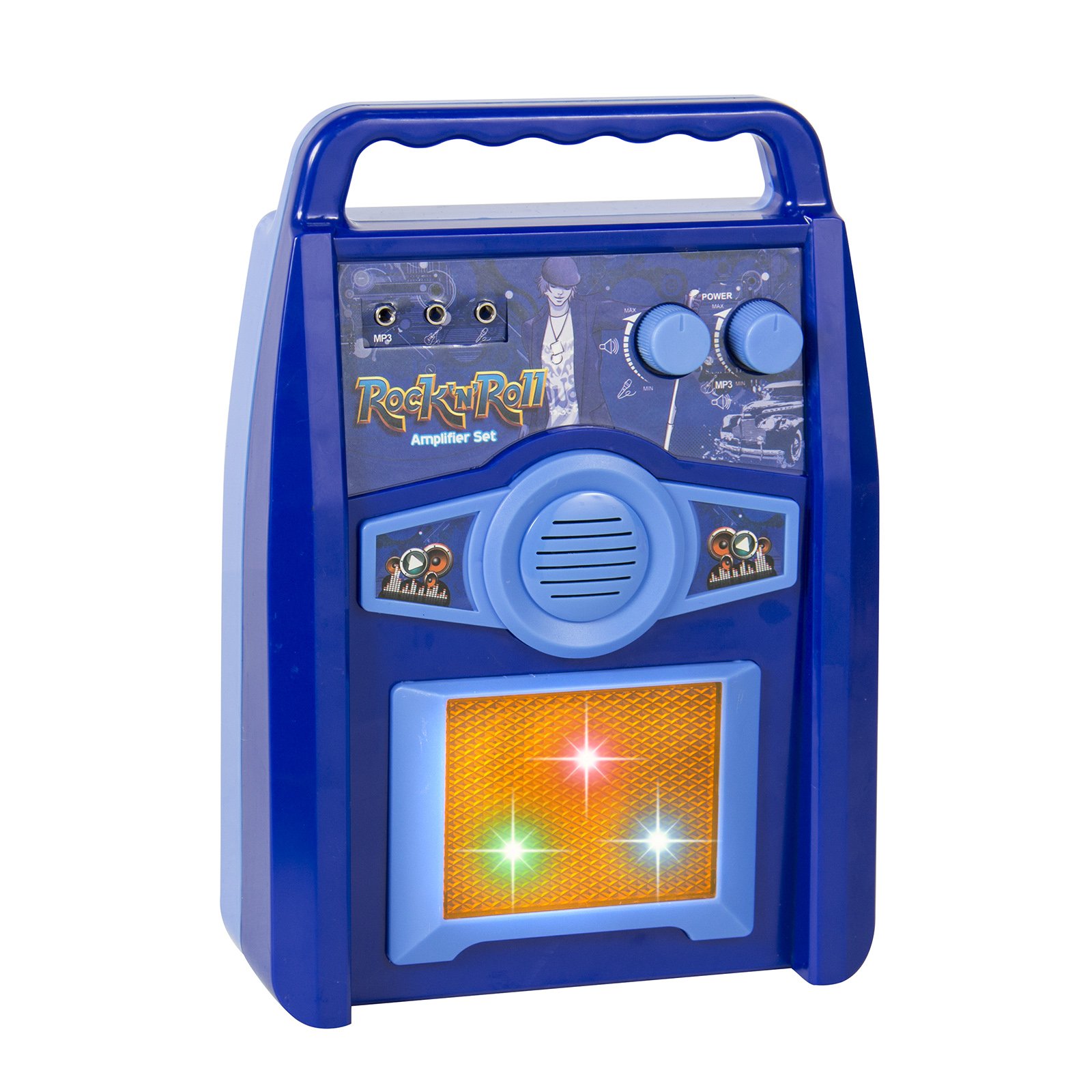 Foto 5 | Guitarra Eléctrica Para Niños Toy Choice Products Con 6 Canciones, Color Azul - Venta Internacional.