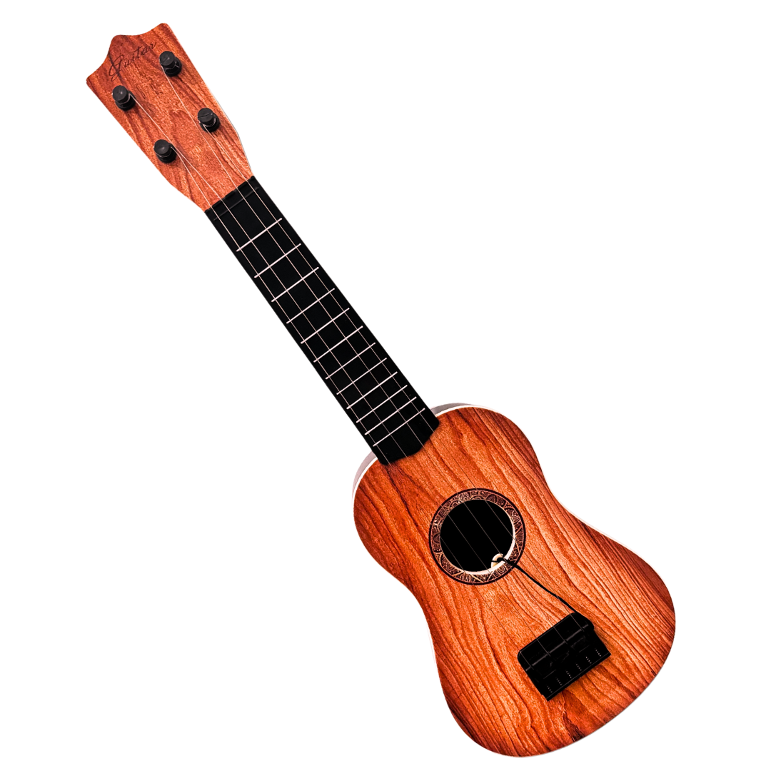 Foto 3 pulgar | Guitarra De Juguete De Plástico Resistente Color Madera Con Plumilla