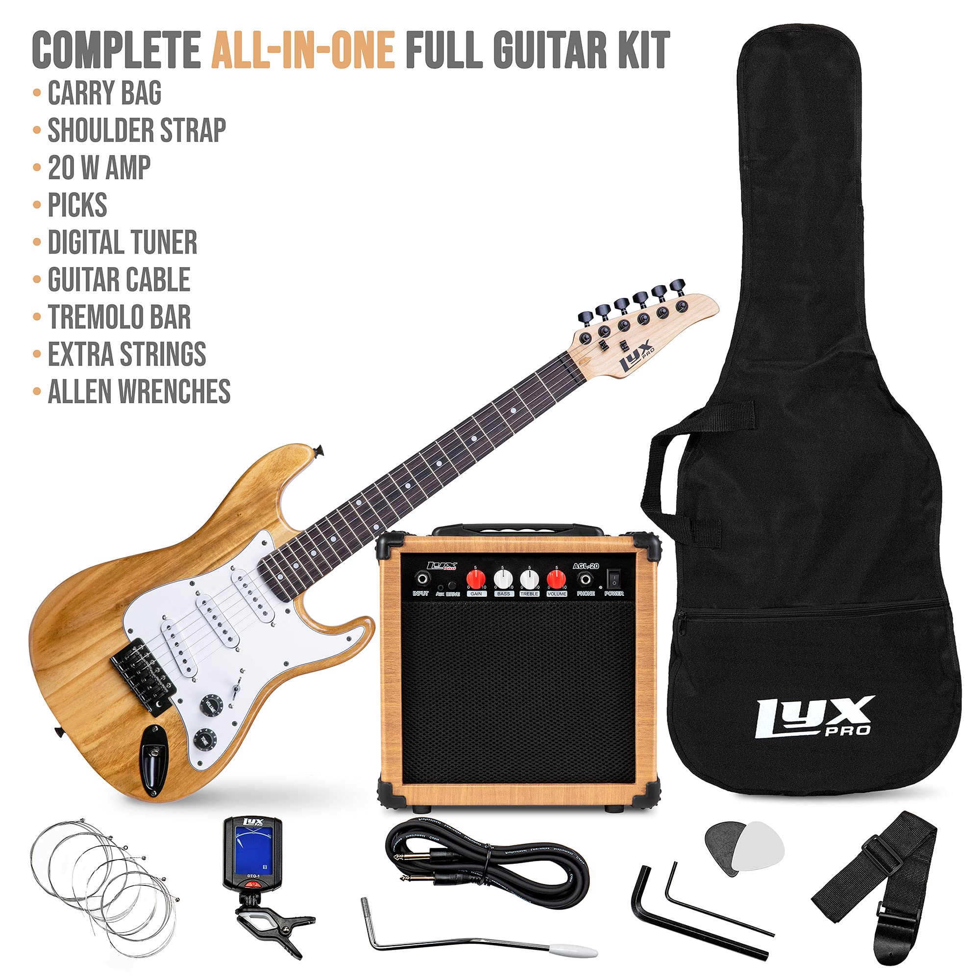 Foto 3 pulgar | Guitarra Eléctrica Lyxpro De 36 Pulgadas Con Kit Para Niños De Tamaño 3/4 - Venta Internacional.