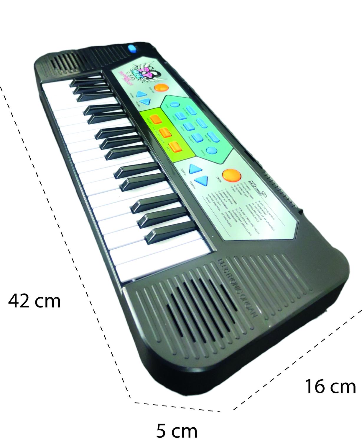 Foto 4 pulgar | Piano Infantil TS70013 color Negro 32 Teclas Eléctrico de Juguete con Micrófono