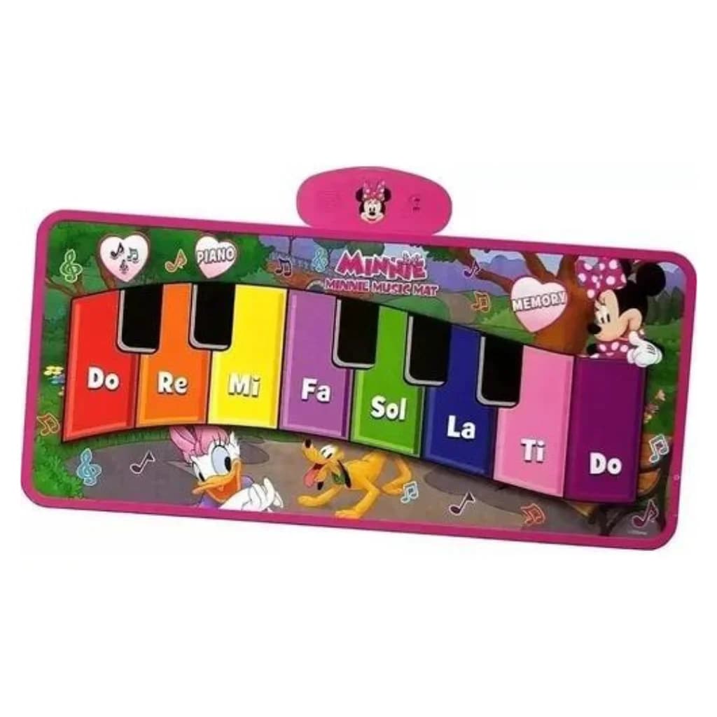 Alfombra Piano Musical Interactivo Disney Multicolor Minnie Mouse $789