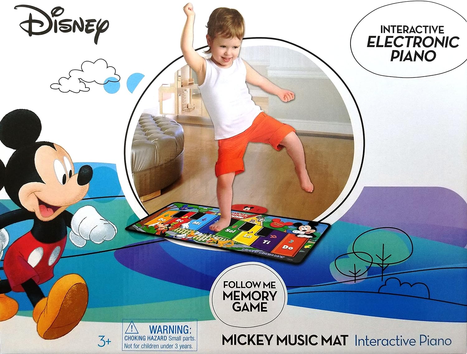 Foto 2 | Alfombra Piano Musical Interactivo Disney Multicolor Mickey Mouse