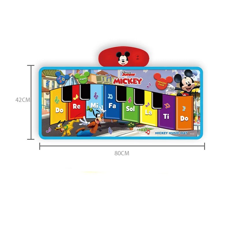 Foto 4 pulgar | Alfombra Piano Musical Interactivo Disney Multicolor Mickey Mouse