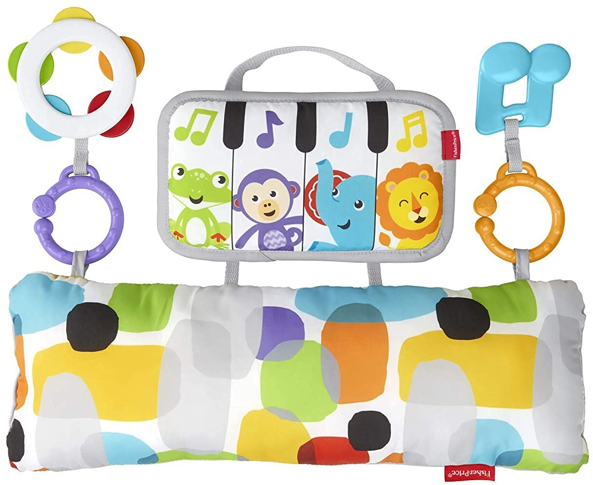 Juguete Para Bebé Tummy Time Fisher-price Con Forma De Cuña Para Piano Con Forma De Minimúsico - Venta Internacional.