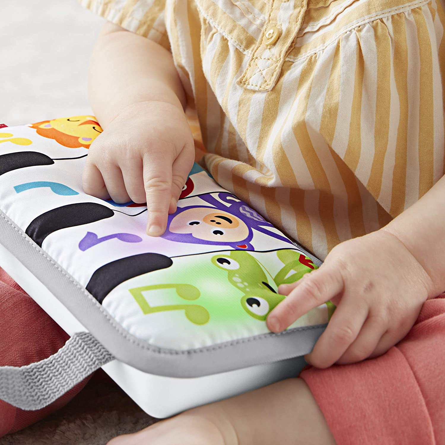 Foto 4 pulgar | Juguete Para Bebé Tummy Time Fisher-price Con Forma De Cuña Para Piano Con Forma De Minimúsico - Venta Internacional.