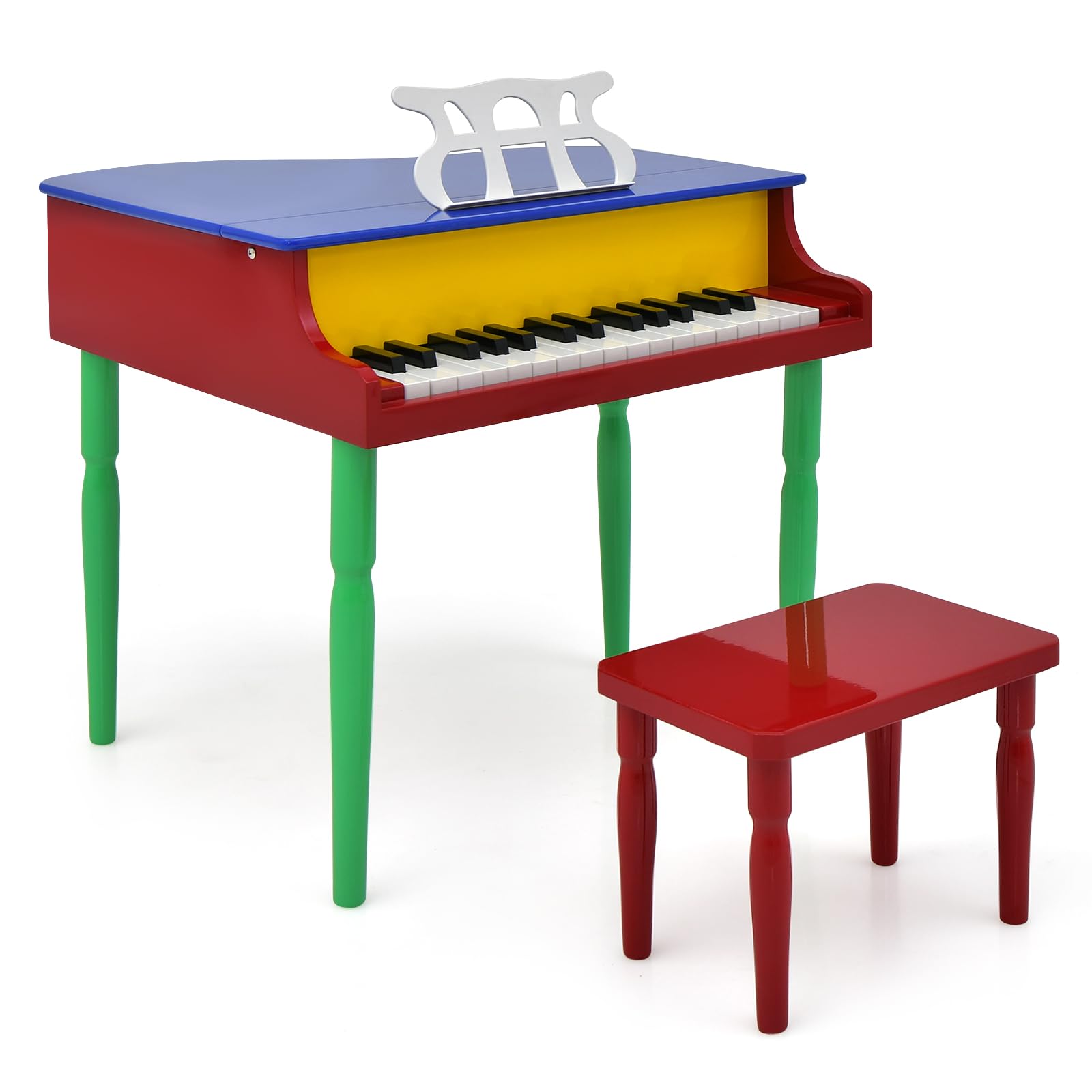 Foto 2 pulgar | Piano Musical Costzon Rojo Infantil-Venta Internacional